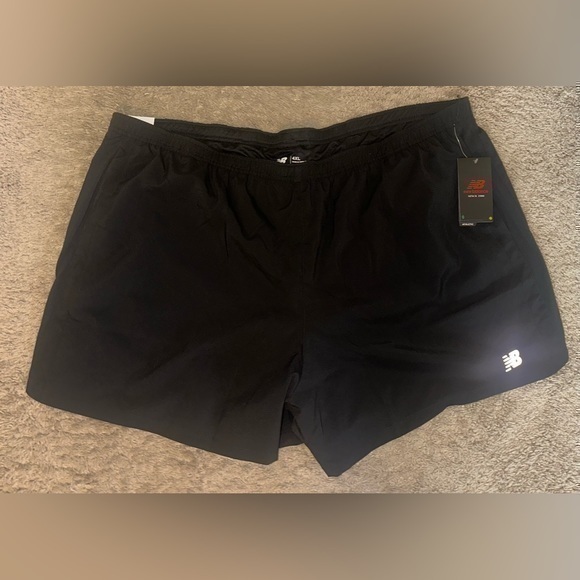New Balance Other - New Men’s new balance size 4XL black shorts 5” seam
